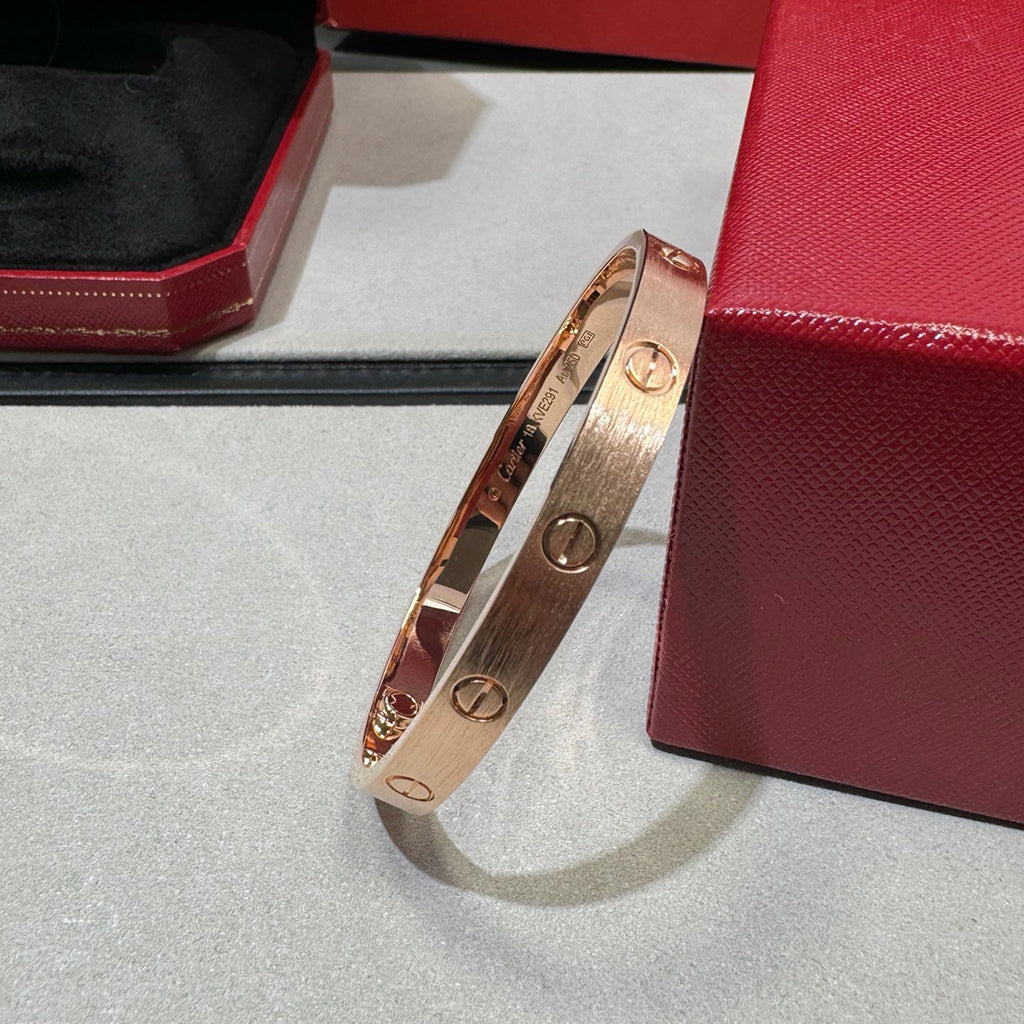 [Rose Tomorrow]LOVE BRACELET 6.1MM BRUSHED