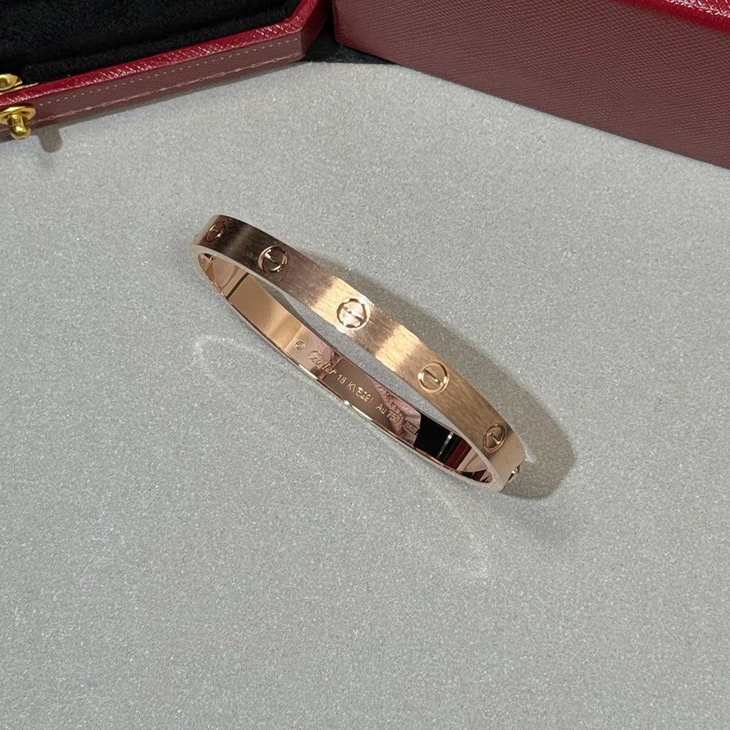 [Rose Tomorrow]LOVE BRACELET 6.1MM BRUSHED