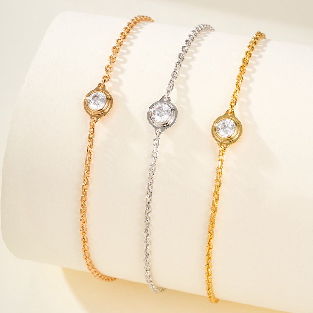 [Rose Tomorrow]DAMOUR BRACELET 1 DIAMOND