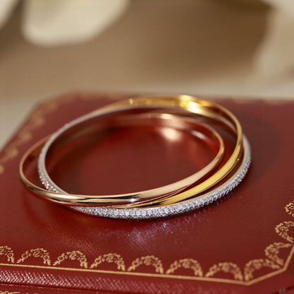 [Rose Tomorrow]TRINITY 2.8MM SMALL BRACELET