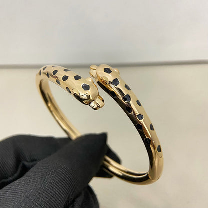 [Rose Tomorrow]PANTHERE DOUBLE HEADED OPEN BRACELET