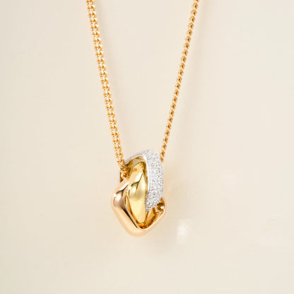 [Rose Tomorrow]TRINITY CUSHION NECKLACE COLLECTION
