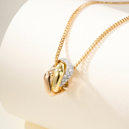 [Rose Tomorrow]TRINITY CUSHION NECKLACE COLLECTION