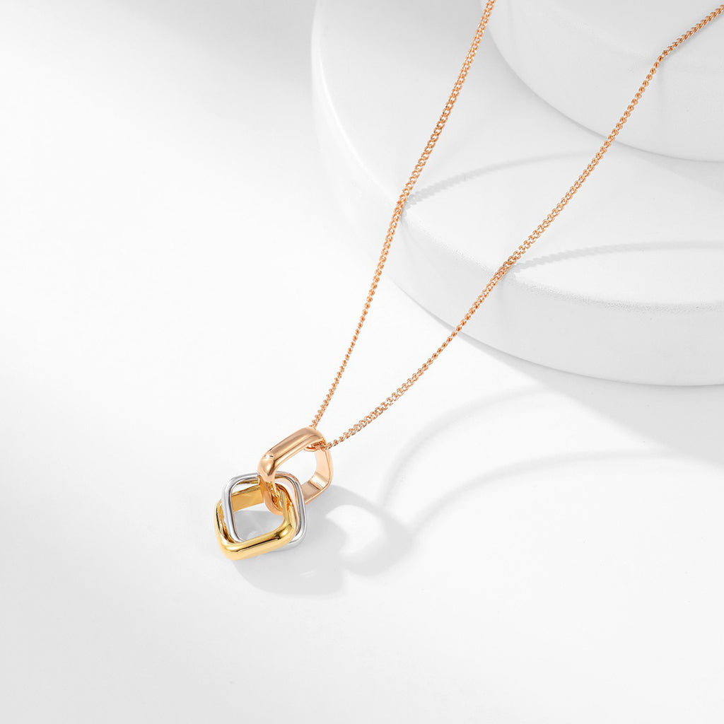 [Rose Tomorrow]TRINITY CUSHION NECKLACE COLLECTION
