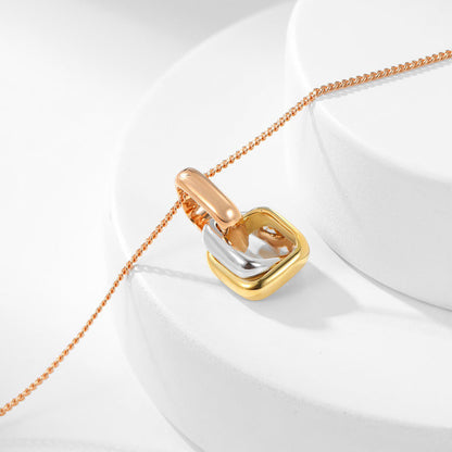 [Rose Tomorrow]TRINITY CUSHION NECKLACE COLLECTION