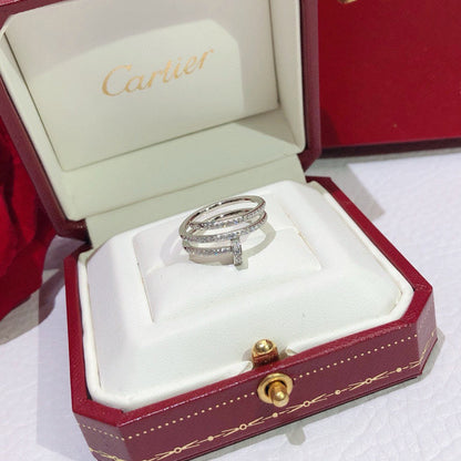 [Rose Tomorrow]JUSTE RING 4.8MM FULL DIAMOND