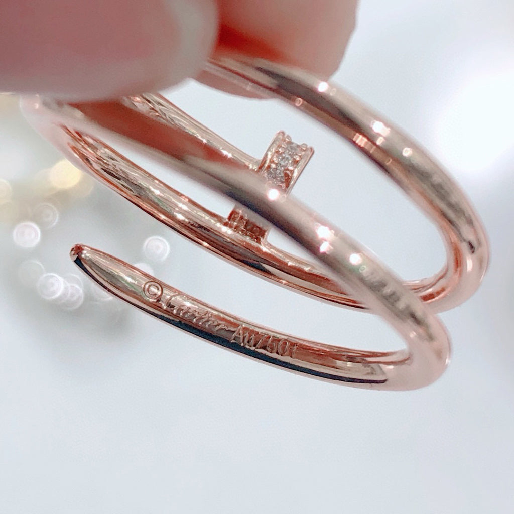 [Rose Tomorrow]JUSTE RING 4.8MM FULL DIAMOND
