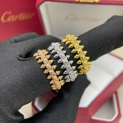 [Rose Tomorrow]CLASH 6.4MM SMALL FULL DIAMOND RING