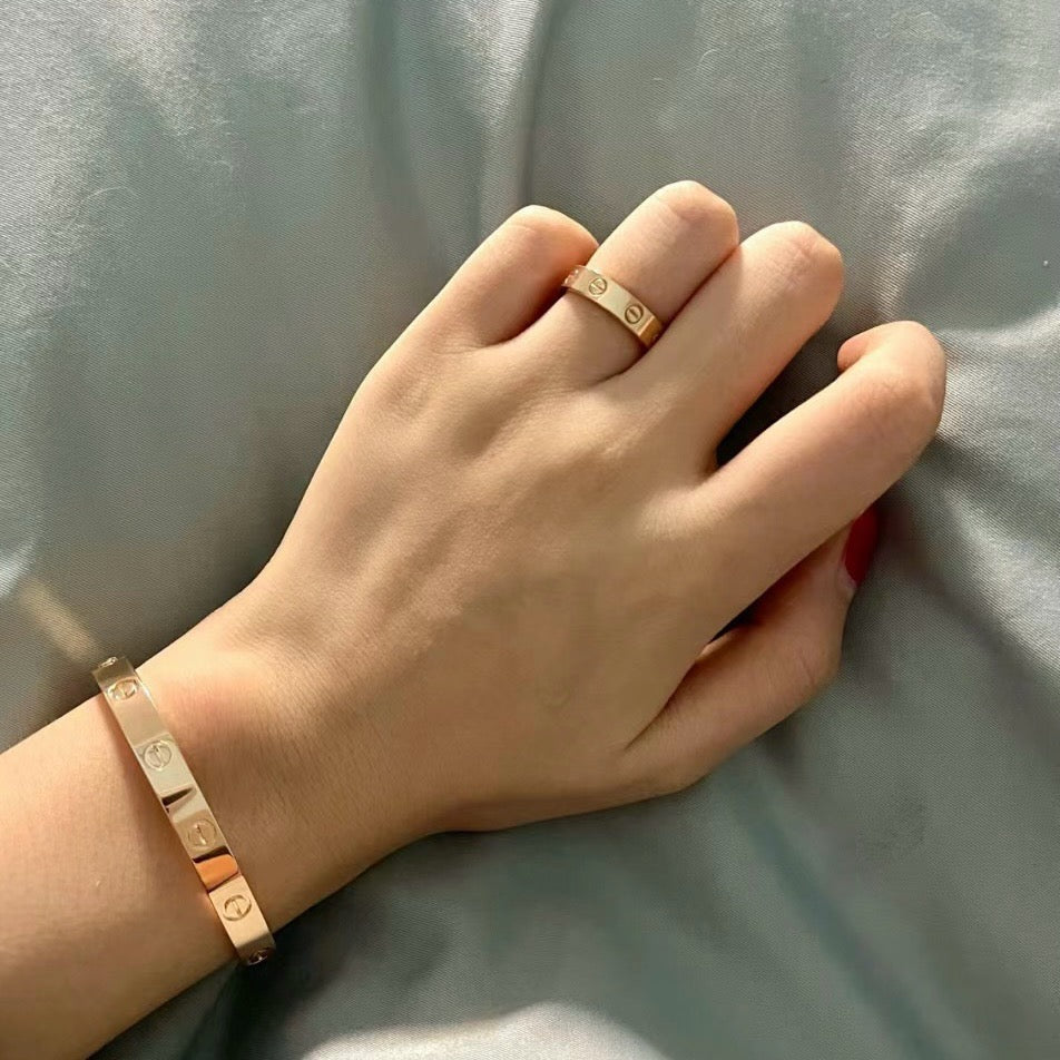 [Rose Tomorrow]LOVE RING 3.6 MM NO DIAMOND