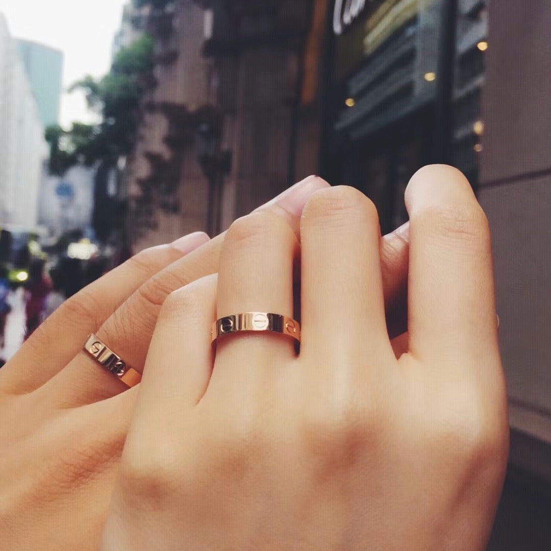 [Rose Tomorrow]LOVE RING 3.6 MM NO DIAMOND