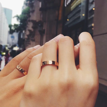 [Rose Tomorrow]LOVE RING 3.6 MM NO DIAMOND