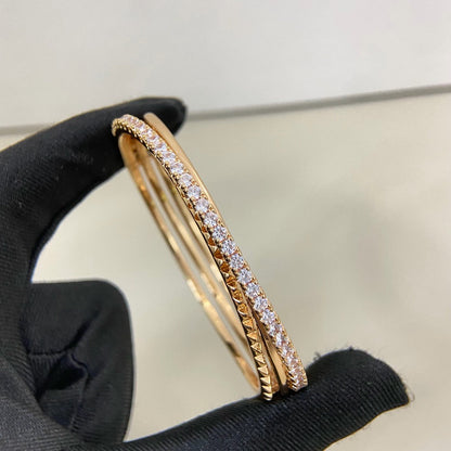 [Rose Tomorrow]ETINCELLE HALF-PAVED DIAMOND BRACELET