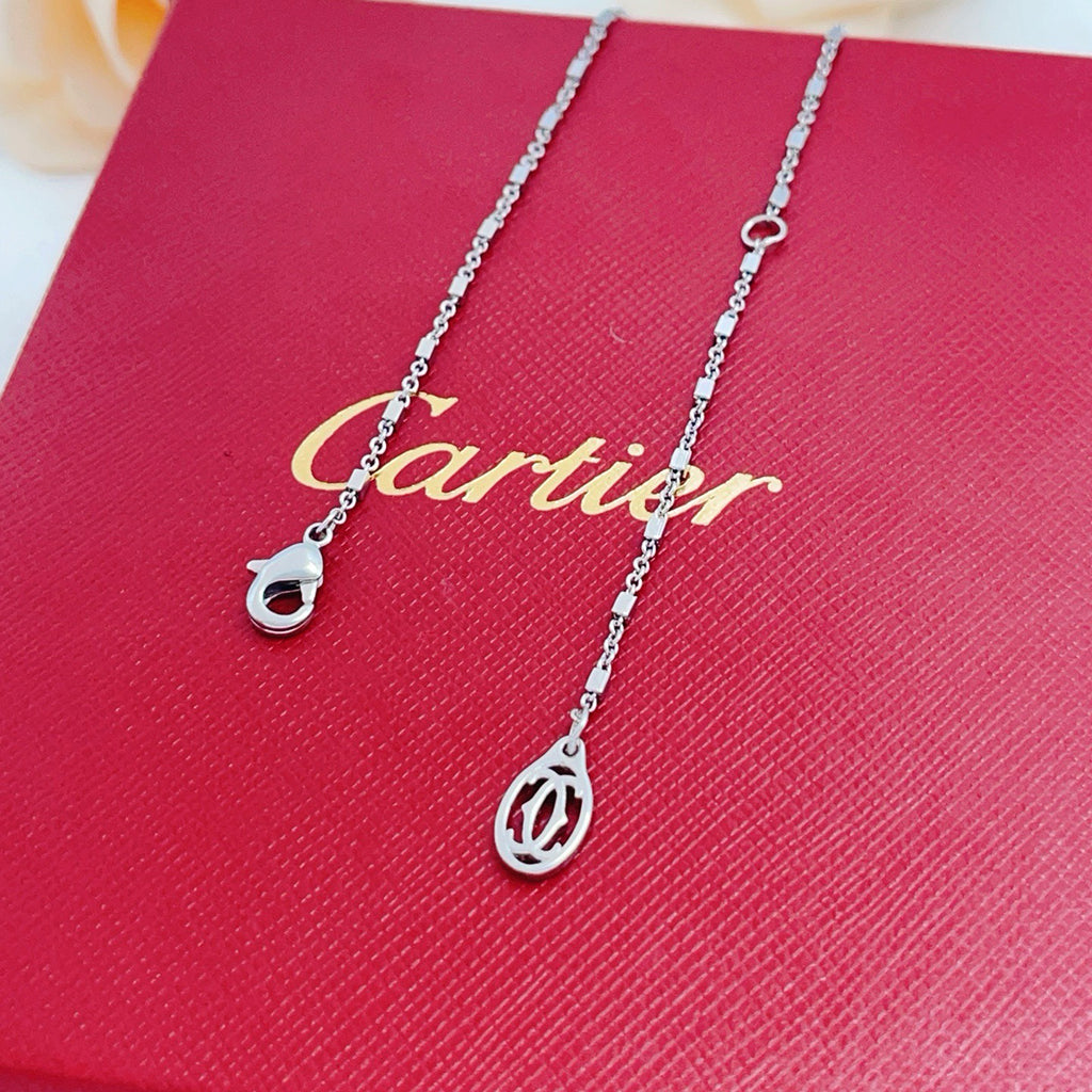 [Rose Tomorrow]PANTHERE FULL DIAMOND NECKLACE