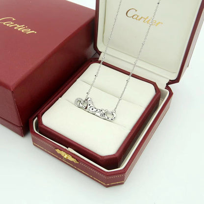 [Rose Tomorrow]PANTHERE FULL DIAMOND NECKLACE