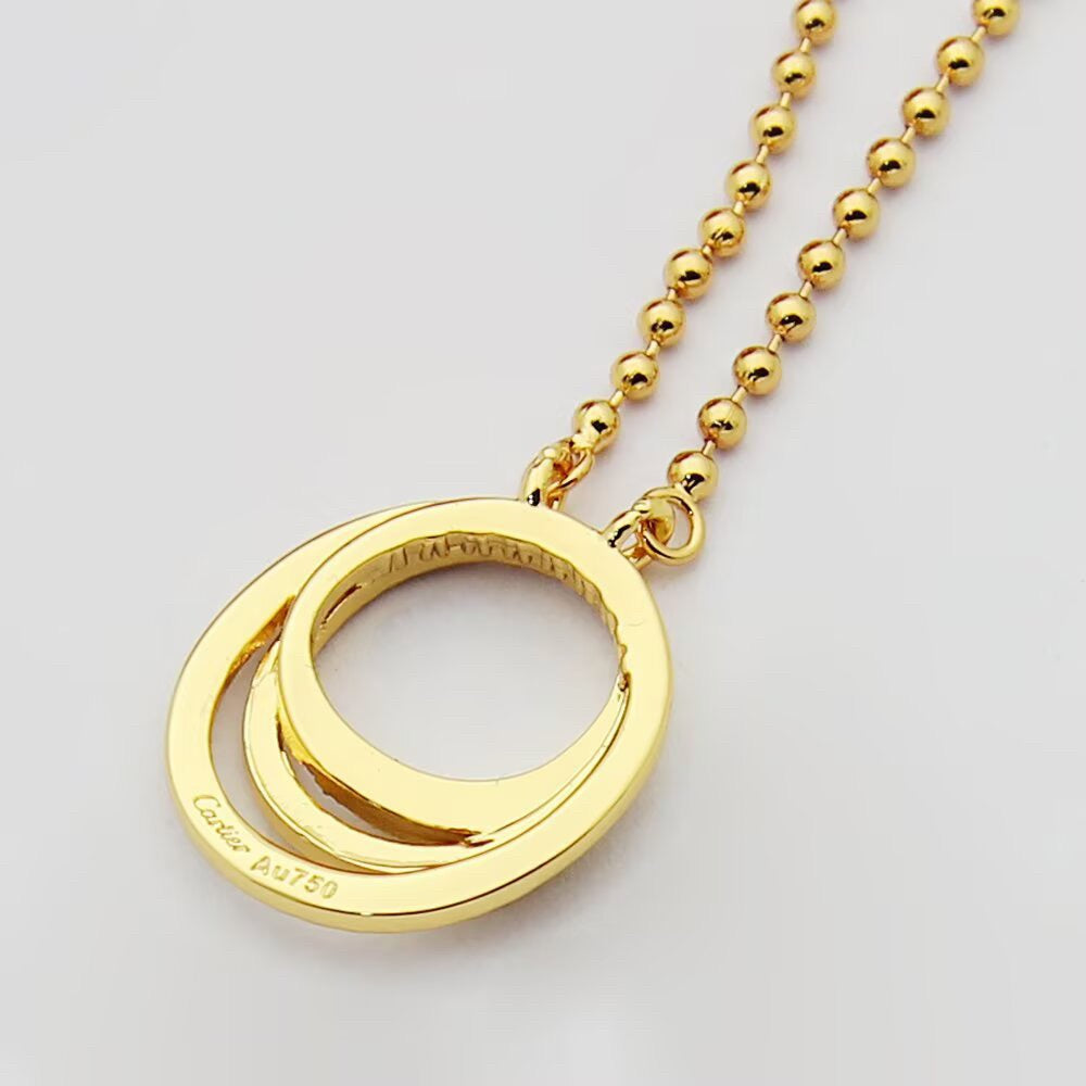 [Rose Tomorrow]ETINCELLE  FULL DIAMOND NECKLACE