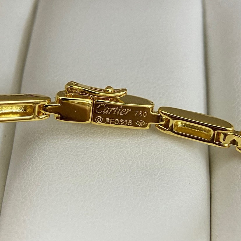 [Rose Tomorrow]PANTHERE HALF DIAMOND ON CHAIN BRACELET