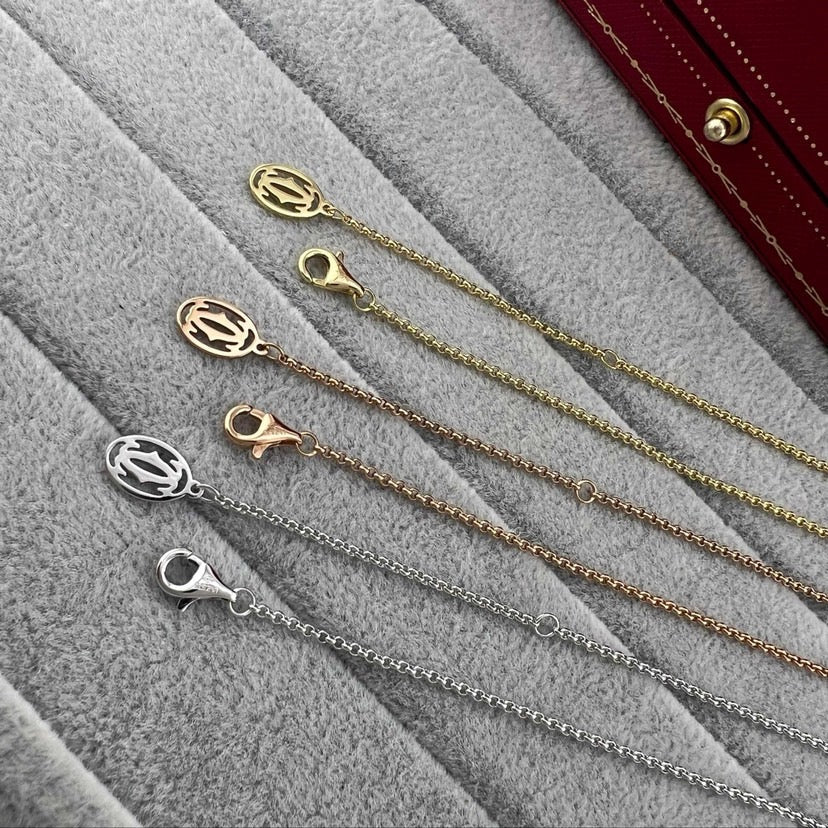 [Rose Tomorrow]PANTHERE FULL DIAMOND NECKLACE