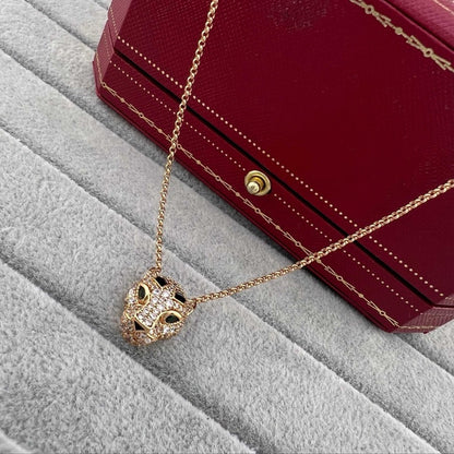 [Rose Tomorrow]PANTHERE FULL DIAMOND NECKLACE