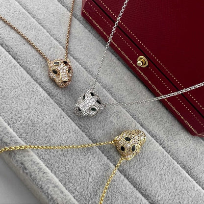 [Rose Tomorrow]PANTHERE FULL DIAMOND NECKLACE