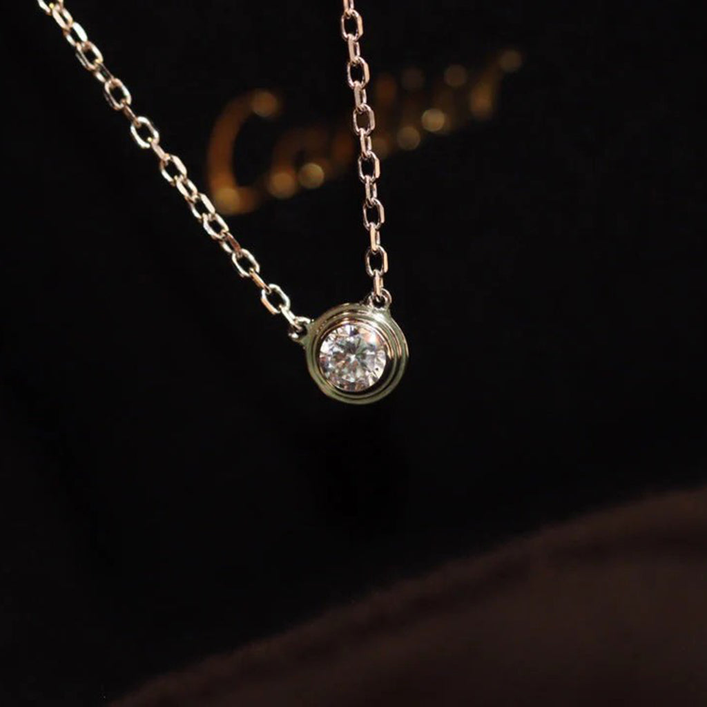 [Rose Tomorrow]DAMOUR DIAMOND NECKLACE