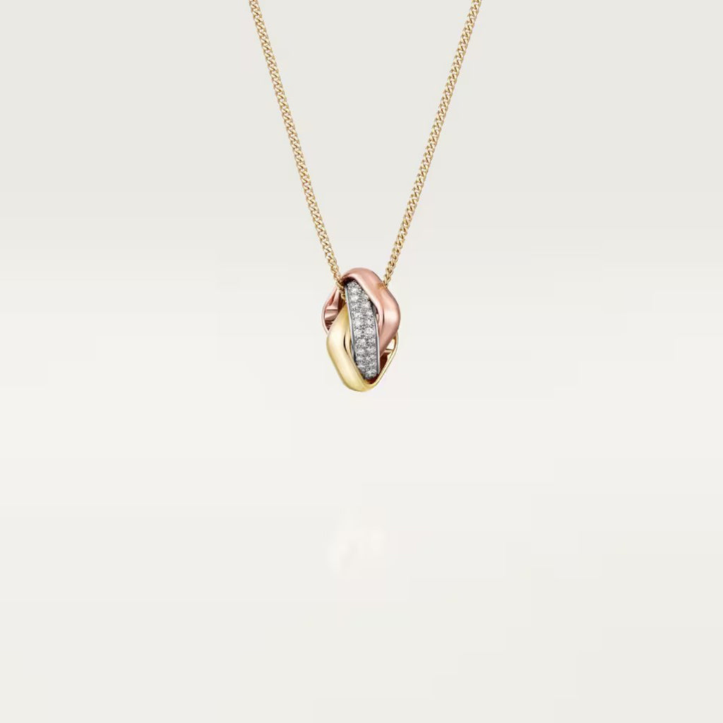 [Rose Tomorrow]TRINITY CUSHION NECKLACE COLLECTION