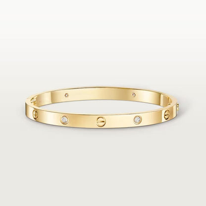 [Rose Tomorrow]LOVE BRACELET 4.8MM 4 DIAMONDS