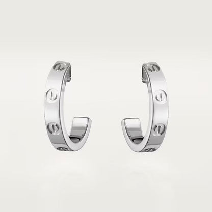 [Rose Tomorrow]LOVE EARRINGS 2.65 MM NO DIAMOND SMALL