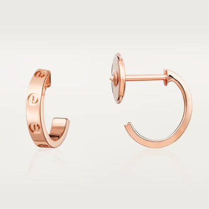 [Rose Tomorrow]LOVE EARRINGS 2.65 MM NO DIAMOND SMALL