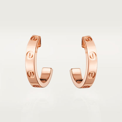 [Rose Tomorrow]LOVE EARRINGS 2.65 MM NO DIAMOND SMALL