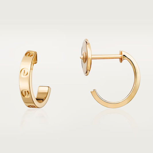[Rose Tomorrow]LOVE EARRINGS 2.65 MM NO DIAMOND SMALL