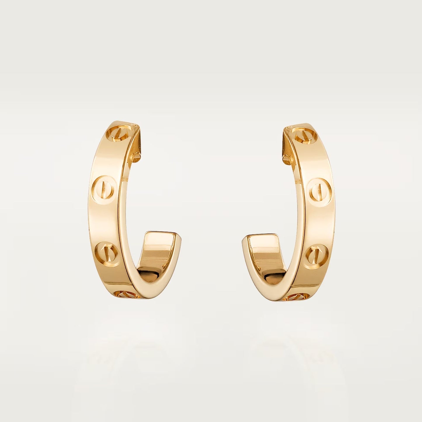 [Rose Tomorrow]LOVE EARRINGS 2.65 MM NO DIAMOND SMALL