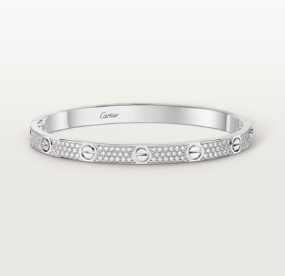 [Rose Tomorrow]NEW-LOVE-4.8MM-Width Diamond-Studded Bracelet