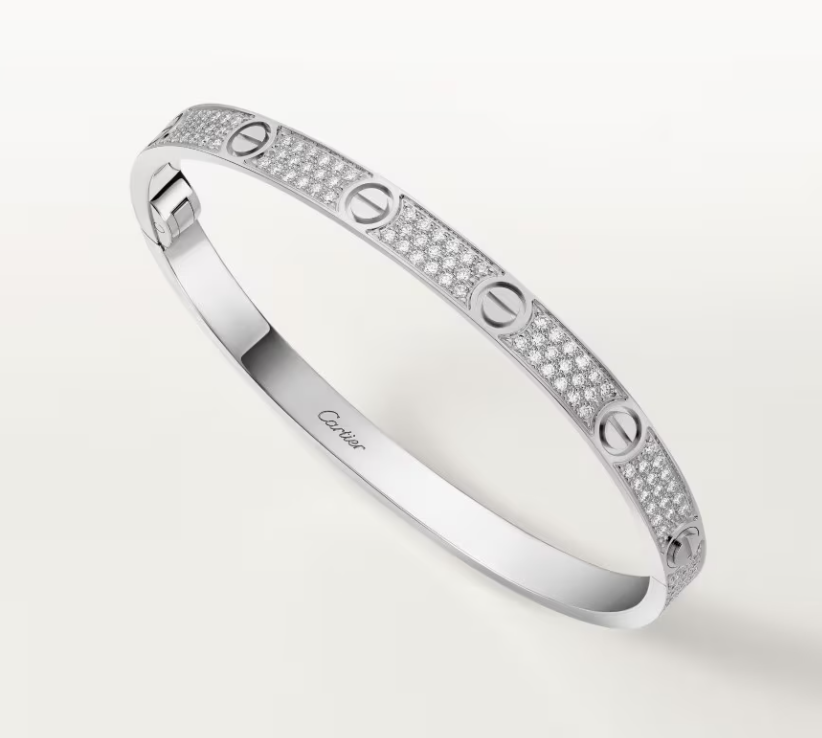 [Rose Tomorrow]NEW-LOVE-4.8MM-Width Diamond-Studded Bracelet