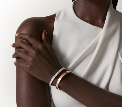 [Rose Tomorrow]NEW-LOVE-4.8MM-Width Diamond-Studded Bracelet