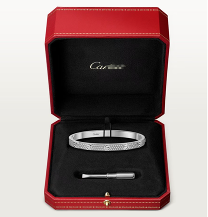 [Rose Tomorrow]NEW-LOVE-4.8MM-Width Diamond-Studded Bracelet