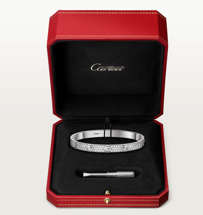 [Rose Tomorrow]NEW-LOVE-6.1MM-Width Diamond-Studded Bracelet