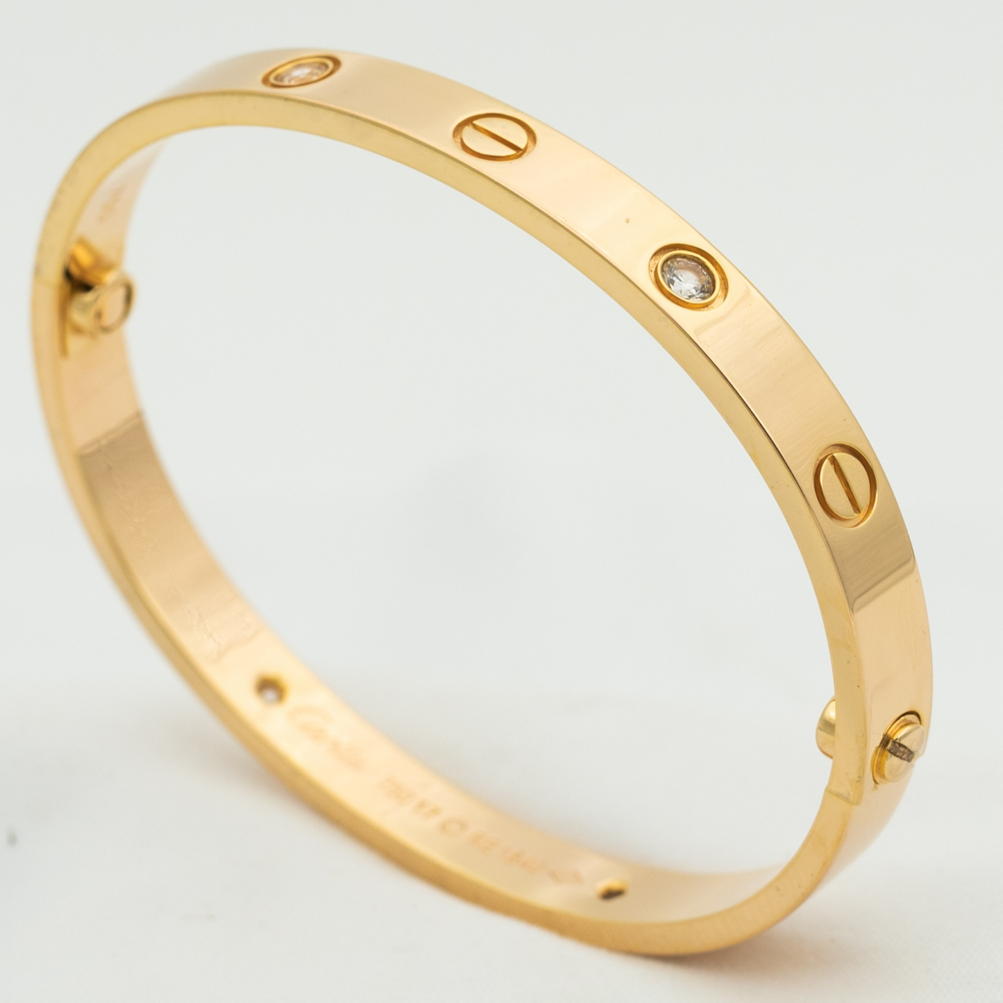 [Rose Tomorrow]LOVE BRACELET 6.1MM 4 DIAMONDS