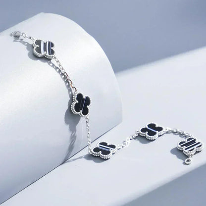 [Rose Tomorrow] CLOVER 5 MOTIF PULSAR STONE BRACELET COLLECTION