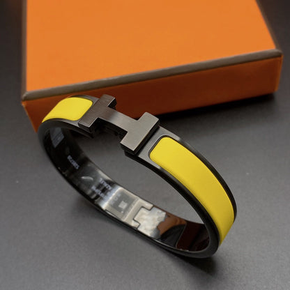 [Rose Tomorrow]CLIC HM SO BLACK YELLOW BRACELET