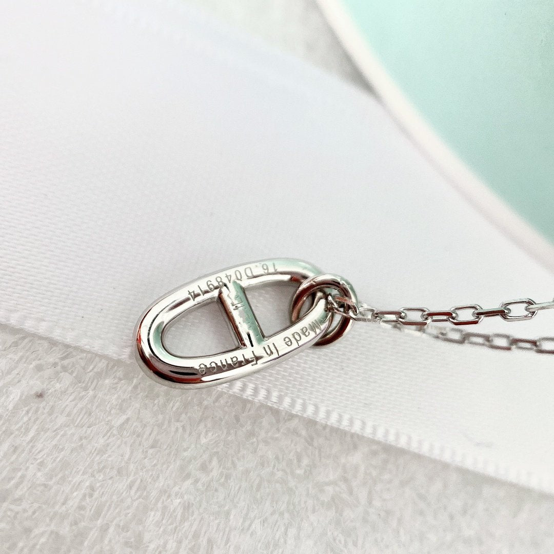 [Rose Tomorrow]HM PIG NOSE NECKLACE