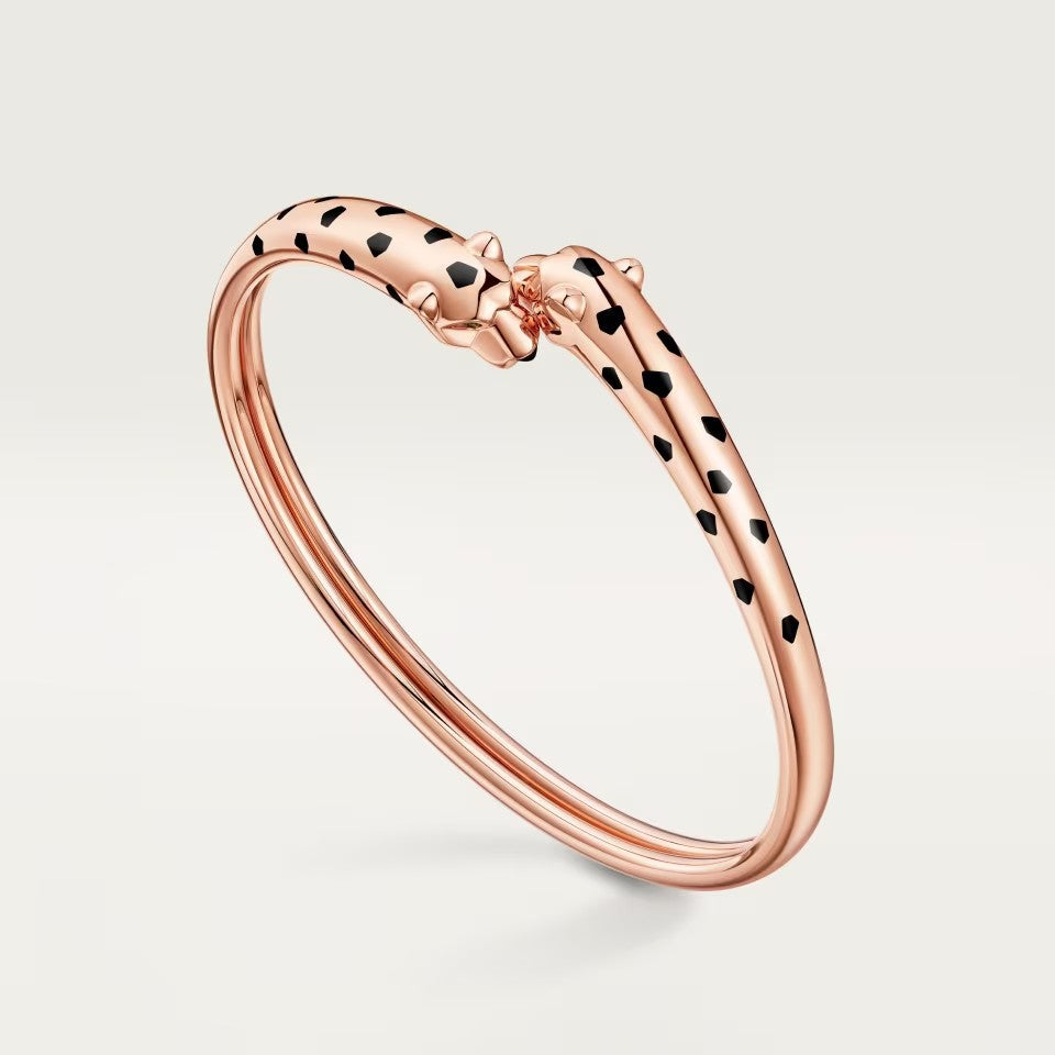 [Rose Tomorrow]PANTHERE DOUBLE HEADED OPEN BRACELET
