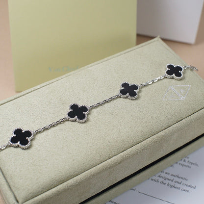 [Rose Tomorrow] CLOVER 5 MOTIF ONYXS BRACELET COLLECTION