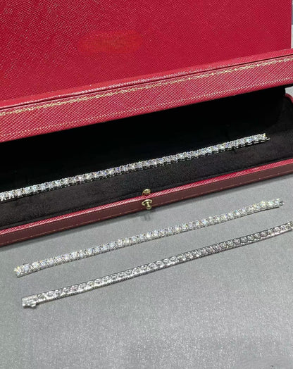 [Rose Tomorrow]TENNIS BRACELET WITH FULL DIAMOND SETTING