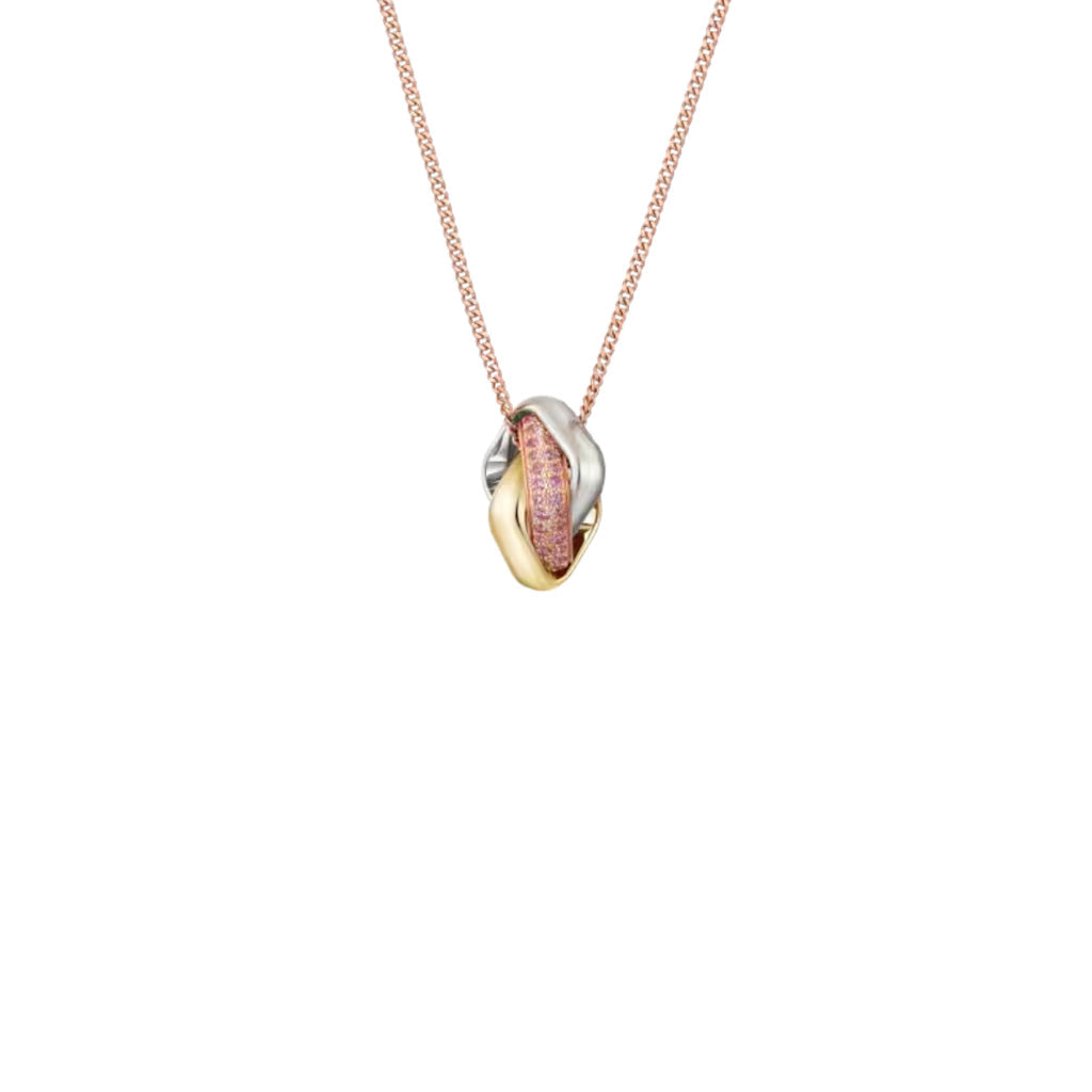 [Rose Tomorrow]TRINITY CUSHION NECKLACE COLLECTION