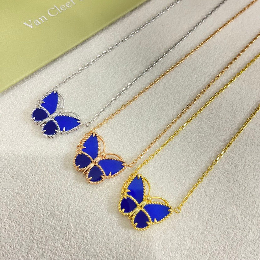 [Rose Tomorrow] 2026 NEW LUCKY BUTTERFLY 1 MOTIFS NECKLACE