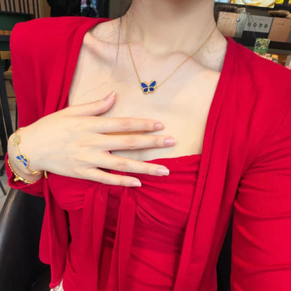 [Rose Tomorrow] 2026 NEW LUCKY BUTTERFLY 1 MOTIFS NECKLACE