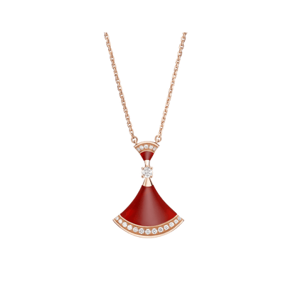 [Rose Tomorrow]DREAM NECKLACE CARNELIAN DIAMOND