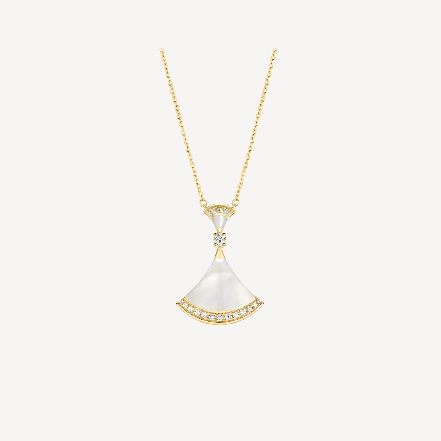 [Rose Tomorrow]DREAM NECKLACE MOP GOLD DIAMOND