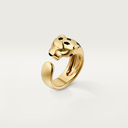 [Rose Tomorrow]PANTHERE SPOTTED MEDIUM RING