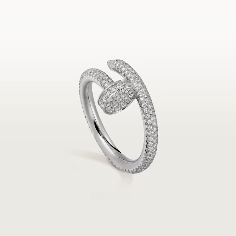 [Rose Tomorrow]JUSTE RING 2.6MM FULL DIAMOND